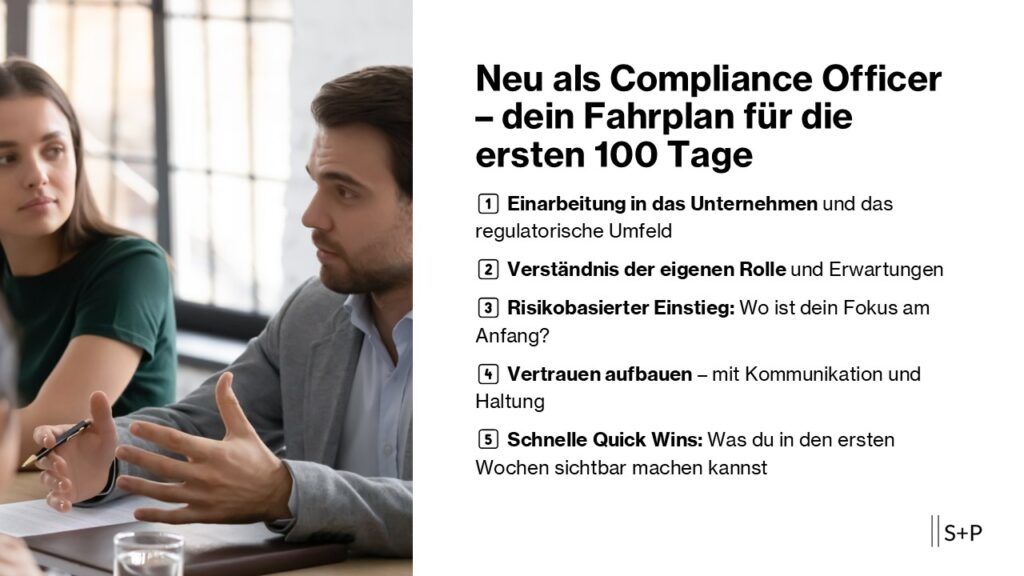 Neu als Compliance Officer